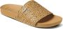 Reef Cushion Scout Braids Natural Slippers Dames - Thumbnail 1