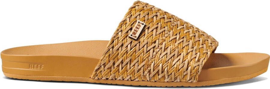 Reef Cushion Scout Braids Natural Slippers Dames - Foto 3