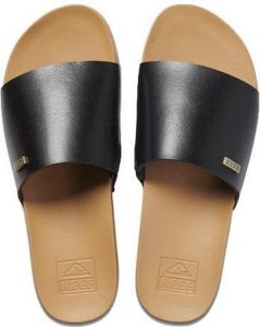 Reef Cushion Scout Dames Slippers Black Natural