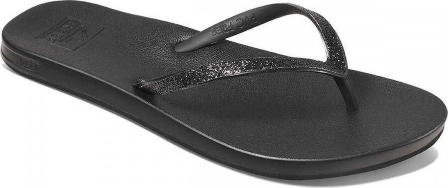 Reef Cushion Stargazer Dames Slippers Black