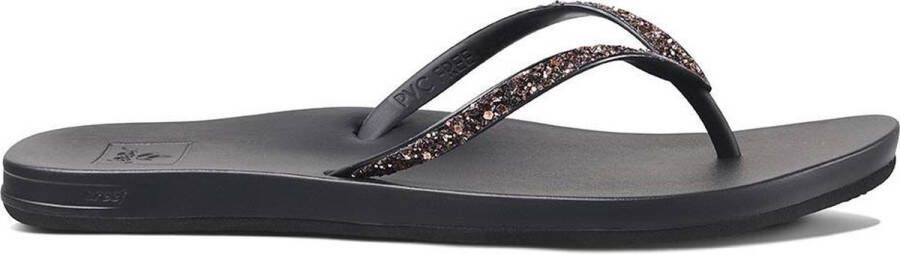 Reef Cushion Stargazer Dames Slippers Black Bronze - Foto 1