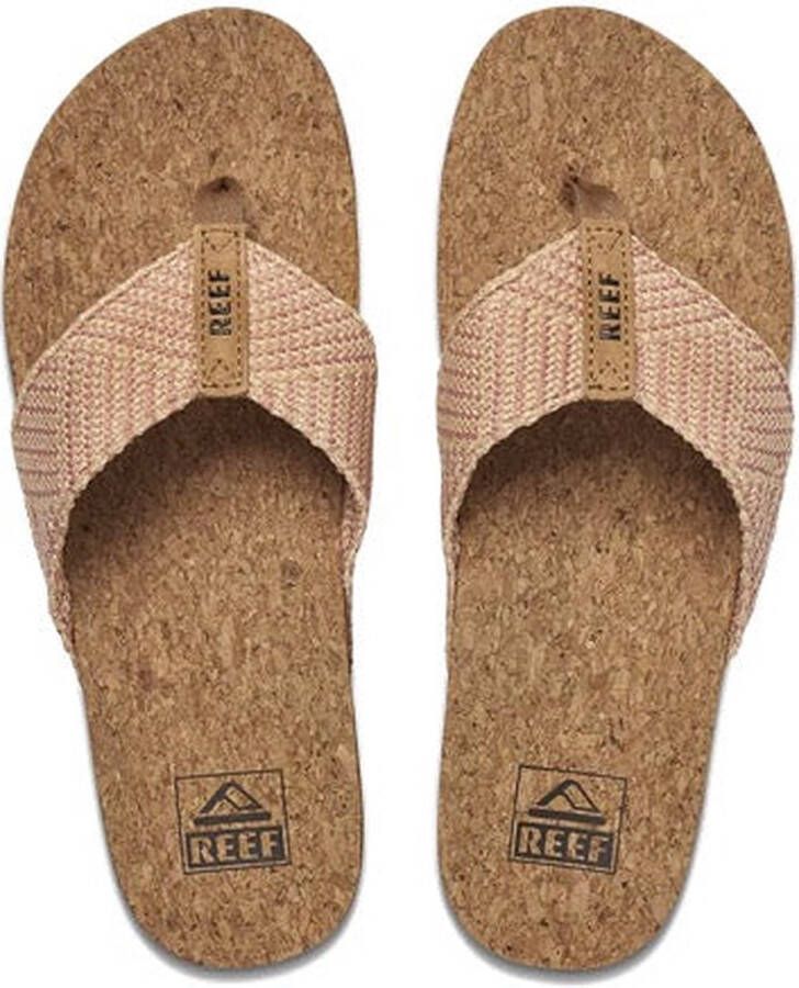 Reef Cushion Strand Teenslippers Zomer slippers Dames Roze