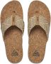 Reef Cushion Strand Teenslippers Zomer slippers Dames Groen - Thumbnail 1