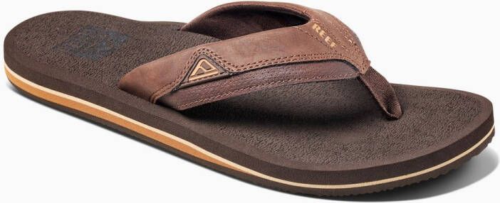 Bruin Tinten Cushion Teenslippers Zomer slippers Heren Bruin