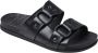 Reef Cushion Vera Cruz black night Dames Slippers Zwart - Thumbnail 5