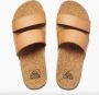 Reef CUSHION VISTA HI NATURAL Volwassenen Dames slippers Kleur: Cognac - Thumbnail 1