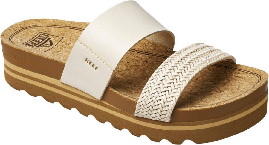 Reef Cushion Vista Hi Sandalen Beige Vrouw