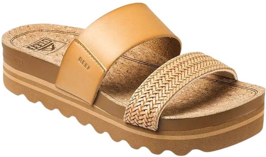 Reef Cushion Vista Hi Sandalen Goud 1 2 Vrouw