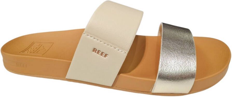 Reef Cushion Vista Vintage Gold Dames Slippers Goud