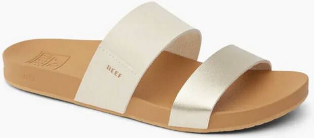 Reef Cushion Vista Vintage Gold Dames Slippers Goud
