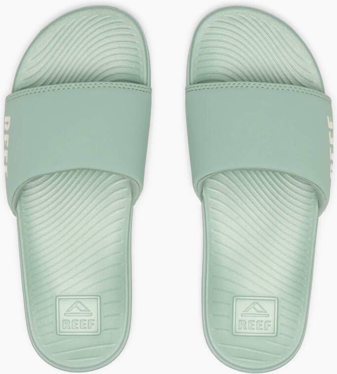 Reef Dames slipper model One Slide Groen