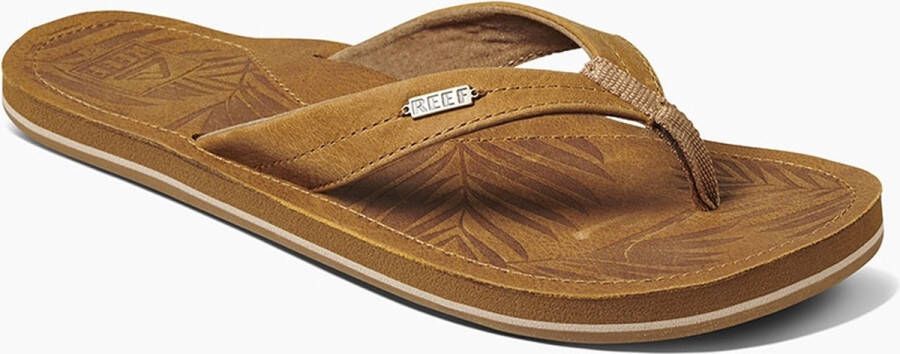 Reef Drift Away Le Teenslippers Zomer slippers Dames Camel