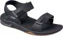 Reef Fanning Baja Heren Slippers Black Sliver - Thumbnail 3
