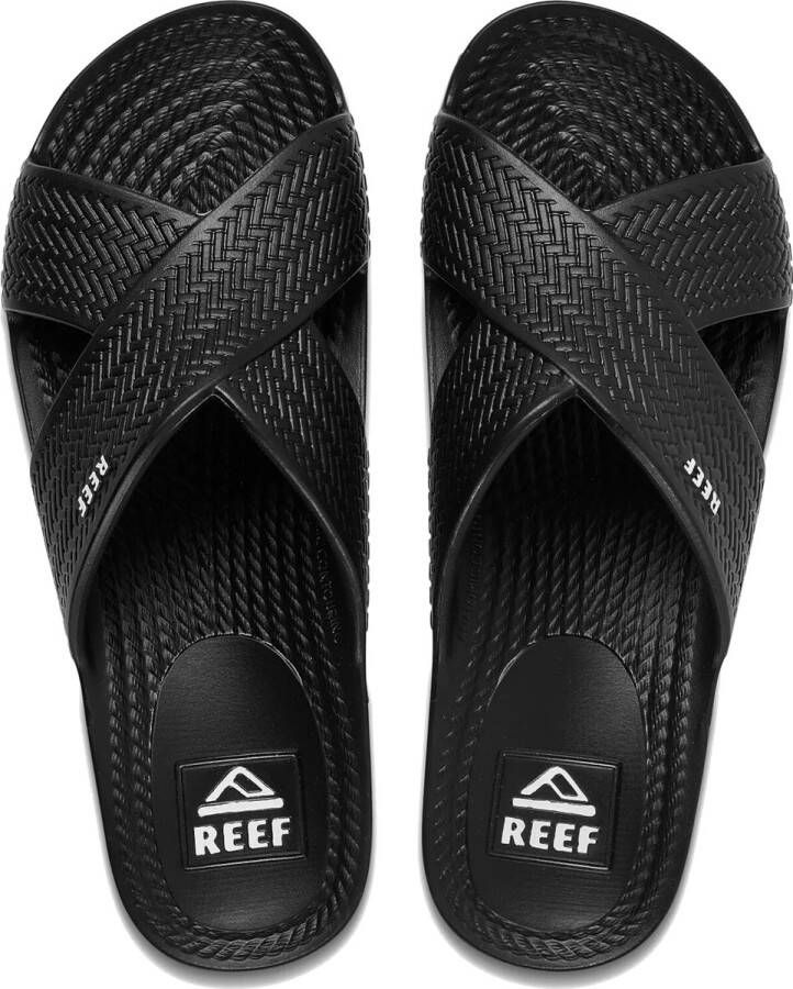 Reef Fanning Heren Slippers Donkergrijs