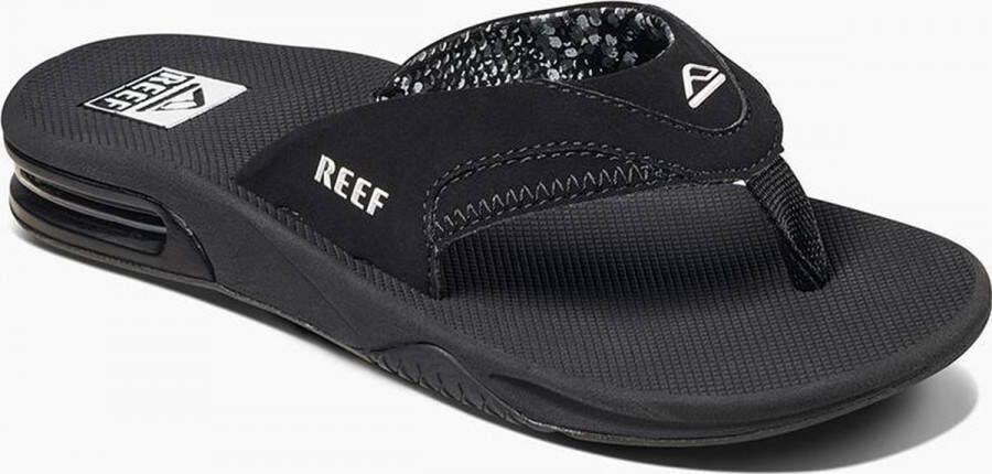 Reef Fanningblack Dames Slippers Zwart - Foto 2