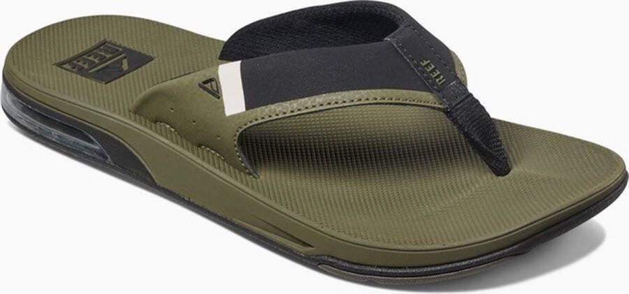 Reef Fanning Low Olive Heren Slippers Olijfgroen - Foto 5