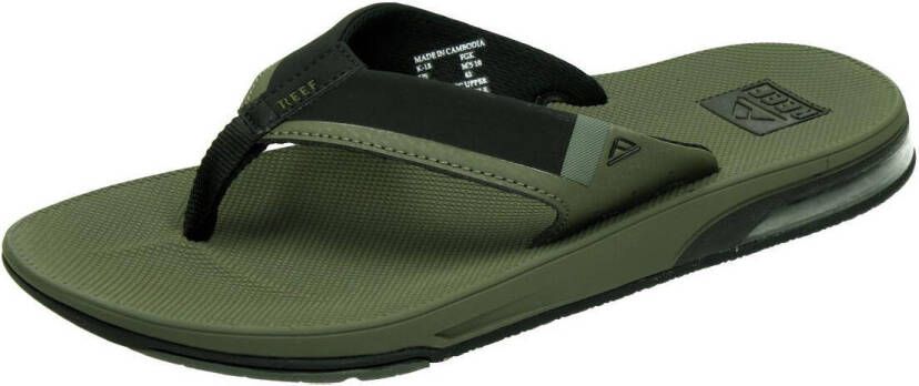 Reef Fanning Low Olive Heren Slippers Olijfgroen - Foto 6