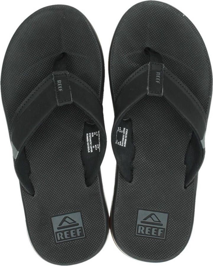 Reef Fanning Low Heren Slippers Zwart