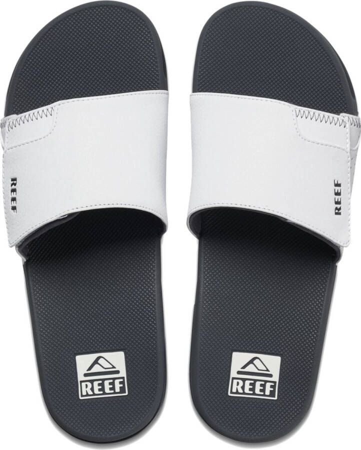 Reef Fanning Slide Heren Badslippers Ci5856 Kleur Grijs