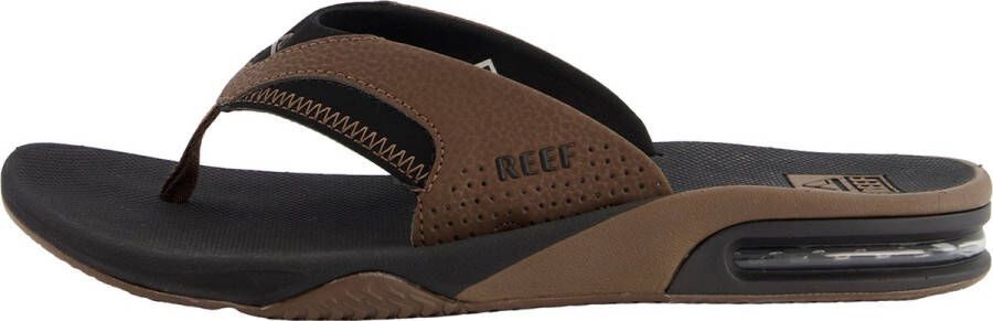 Reef Fanning Zwart Bruin Heren Slippers CI8102