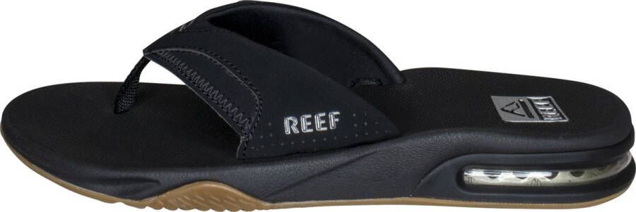 Reef Fanningblack Silver Heren Slippers Zwart Zilver - Foto 5