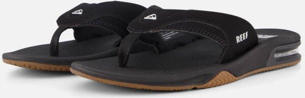 Reef Fanningblack Silver Heren Slippers Zwart Zilver - Foto 2