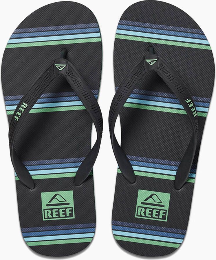 Reef Heren Seaside Prints Slippers Aqua Green