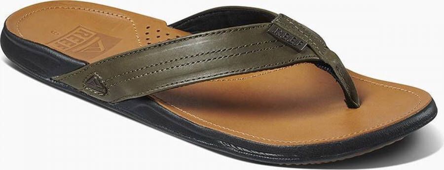 Reef J-Bay Iii Heren Slippers Olive Tan