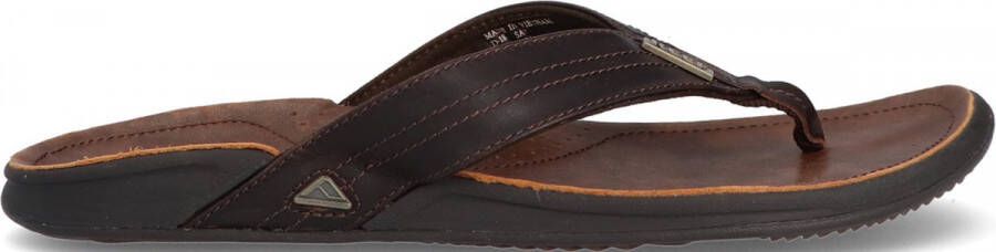 Reef J-Bay Iiidark Brown Dark Brown Heren Slippers Donkerbruin - Foto 8