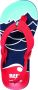 Reef Jonas Claesson Lil Ahi Mountain Wave Jongens Slippers Blauw - Thumbnail 2
