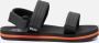 Reef Kids Ahi Convertible Jongens Slippers Grijs Oranje - Thumbnail 3
