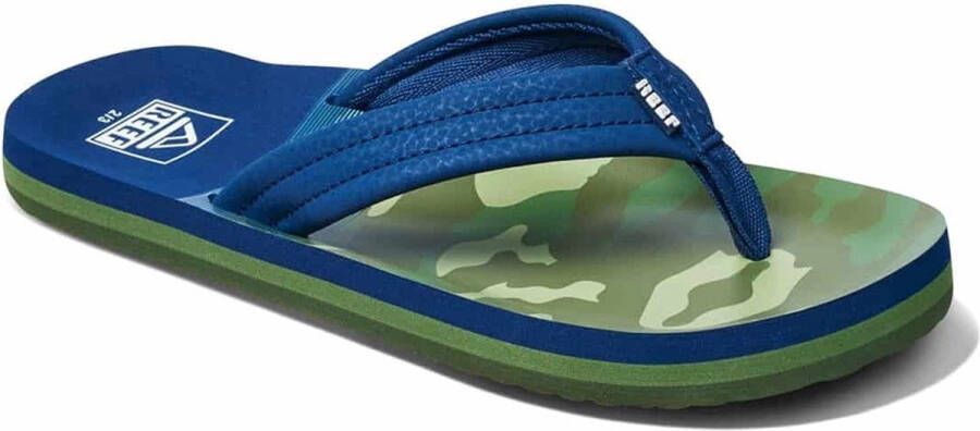 Reef Kids Ahi Jongens Slippers Donkerblauw