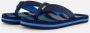 Reef Kids Ahideep Sea Stripes Slippers Blauw - Thumbnail 3
