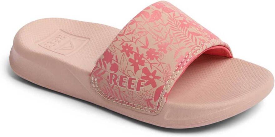 Reef Kids One Slide Slippers Roze