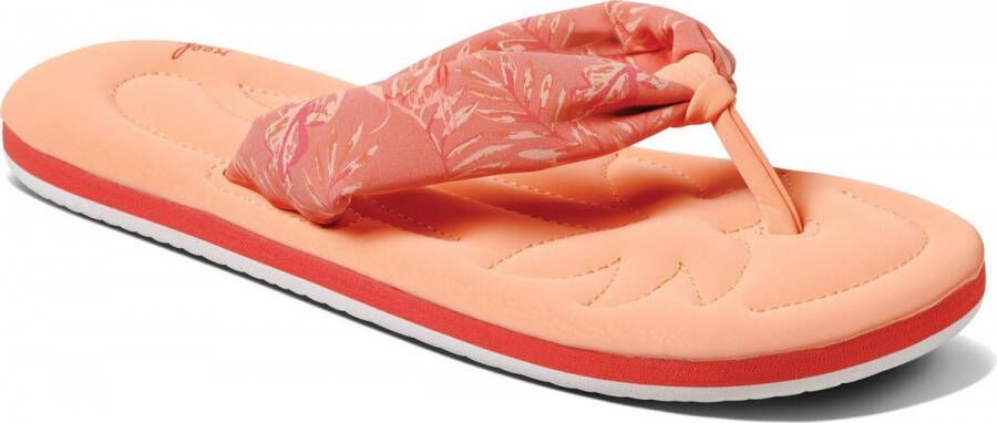 Reef Kids Pool Float Meisjes Slippers Coral