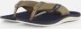 Reef KIDS SANTA ANA NAVY KHAKI Jongens Slippers navy khaki - Thumbnail 1
