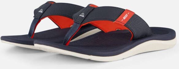 Reef KIDS SANTA ANA NAVY WHITE ORANGE Jongens Slippers navy white orange