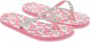 Reef Kids Stargazer Prints teenslippers met glitters zilver roze Meisjes Rubber 36 - Thumbnail 2