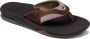 Reef Leather Fanning Teensandalen Flesopener in de buitenzool Waterbestendig leer - Thumbnail 1