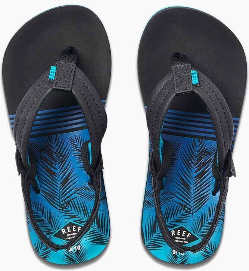 Reef Kid's Little Ahi Sandalen maat 5K 6K zwart