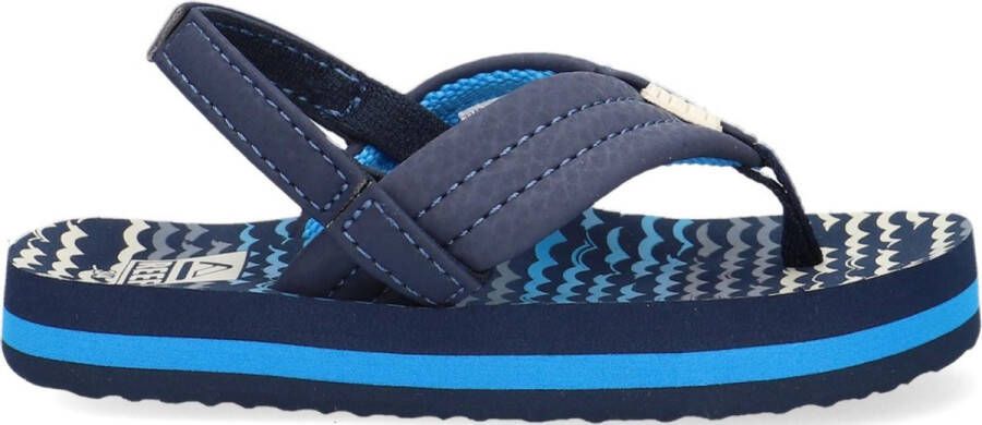 Reef Little Ahi Jongens Slippers Blauw