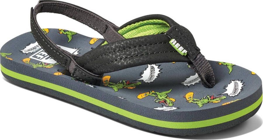 Reef Little Ahi Jongens Slippers Dino Brah - Foto 1