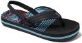 Reef Little Ahi Sandalen Zwart - Zwart