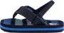 Reef Kids Ahi teenslippers met hielbandje donkerblauw Jongens Textiel 24 - Thumbnail 2