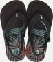 Reef little ahi teenslippers in de kleur blauw - Thumbnail 1