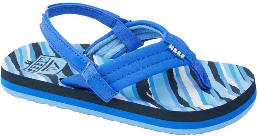 Reef Little Ahi Slippers Blauw