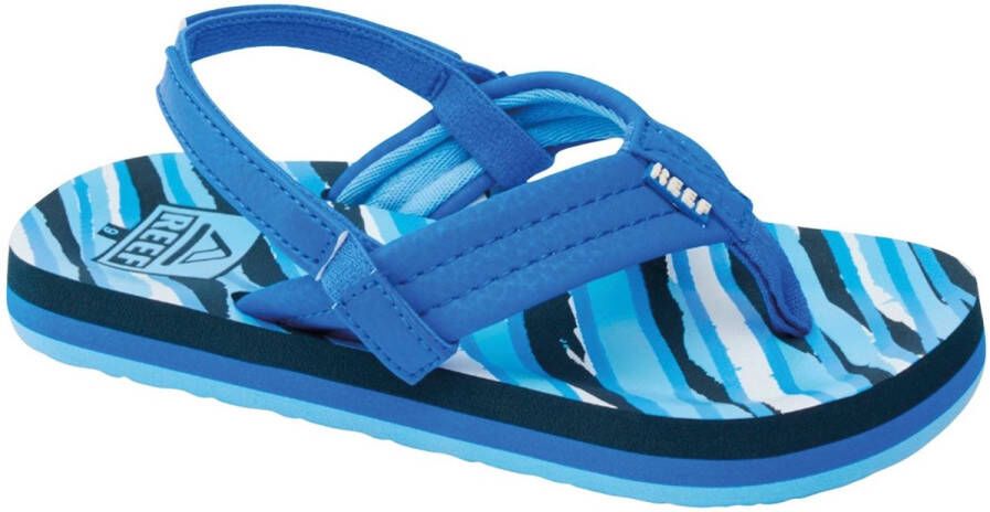 Reef Kid's Little Ahi Sandalen maat 12K blauw
