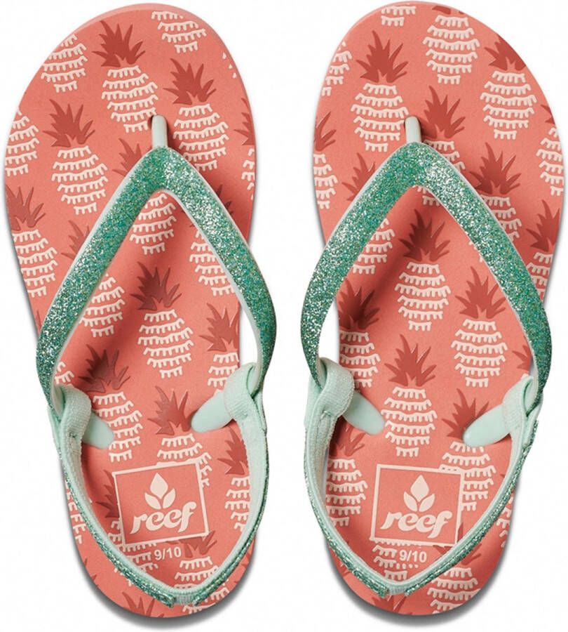 Reef Little Stargazer Prints Meisjes Slippers Pineapple