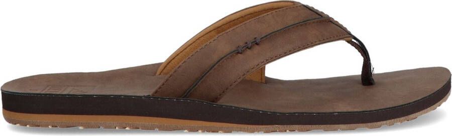 Reef Bruin Tinten Marbea Slide Teenslippers Zomer slippers Heren Bruin