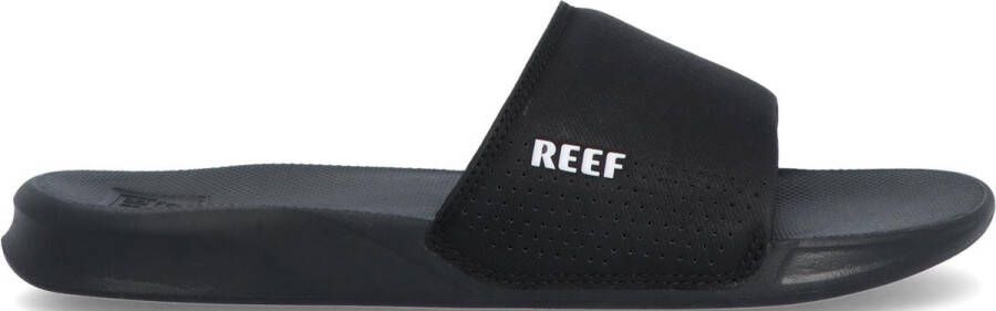 Reef One badslippers zwart